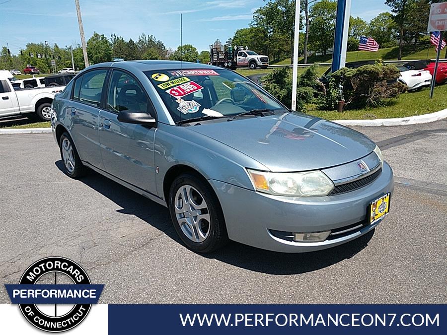 2003 Saturn Ion ION 3 4dr Sdn Auto, available for sale in Wilton, Connecticut | Performance Motor Cars Of Connecticut LLC. Wilton, Connecticut