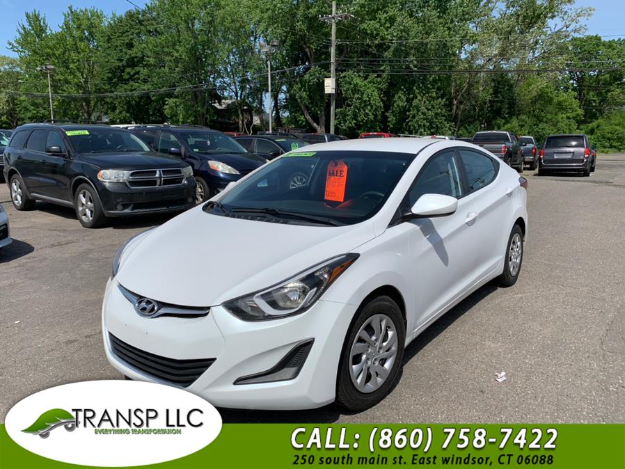 Used Hyundai Elantra 4dr Sdn Auto SE (Alabama Plant) 2016 | Trans P LLC. East Windsor, Connecticut Used Hyundai Elantra 4dr Sdn Auto SE (Alabama Plant) 2016 | Trans P LLC. East Windsor, Connecticut