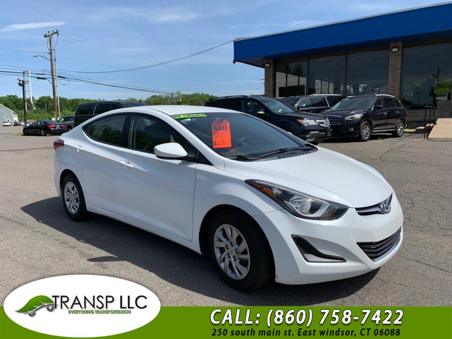 Used Hyundai Elantra 4dr Sdn Auto SE (Alabama Plant) 2016 | Trans P LLC. East Windsor, Connecticut Used Hyundai Elantra 4dr Sdn Auto SE (Alabama Plant) 2016 | Trans P LLC. East Windsor, Connecticut