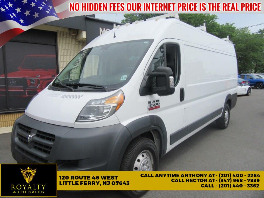 Used Ram ProMaster Cargo Van 3500 High Roof 159" WB EXT 2018 | Royalty Auto Sales. Little Ferry, New Jersey