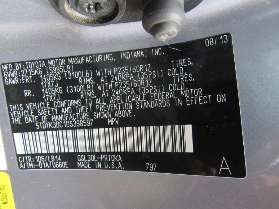 Used Toyota Sienna XLE 2013 | Hilario's Auto Sales Inc.. Worcester, Massachusetts Used Toyota Sienna XLE 2013 | Hilario's Auto Sales Inc.. Worcester, Massachusetts