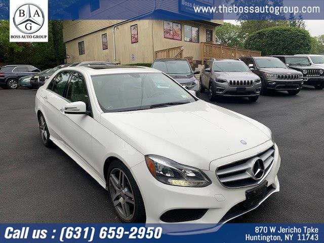 2015 Mercedes-Benz E-Class sport, available for sale in Huntington, New York | The Boss Auto Group. Huntington, New York