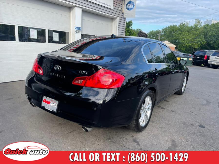 Used INFINITI G37 Sedan 4dr x AWD 2012 | Quick Auto LLC. Bristol, Connecticut Used INFINITI G37 Sedan 4dr x AWD 2012 | Quick Auto LLC. Bristol, Connecticut