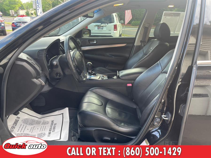 Used INFINITI G37 Sedan 4dr x AWD 2012 | Quick Auto LLC. Bristol, Connecticut Used INFINITI G37 Sedan 4dr x AWD 2012 | Quick Auto LLC. Bristol, Connecticut