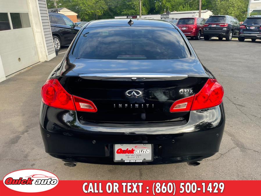 Used INFINITI G37 Sedan 4dr x AWD 2012 | Quick Auto LLC. Bristol, Connecticut Used INFINITI G37 Sedan 4dr x AWD 2012 | Quick Auto LLC. Bristol, Connecticut