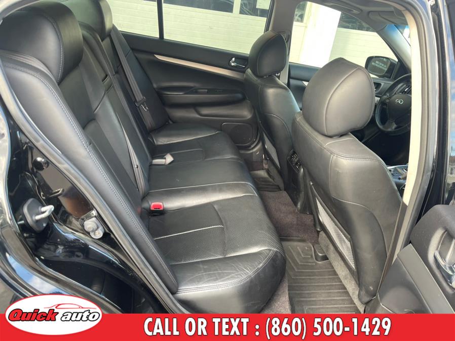 Used INFINITI G37 Sedan 4dr x AWD 2012 | Quick Auto LLC. Bristol, Connecticut Used INFINITI G37 Sedan 4dr x AWD 2012 | Quick Auto LLC. Bristol, Connecticut