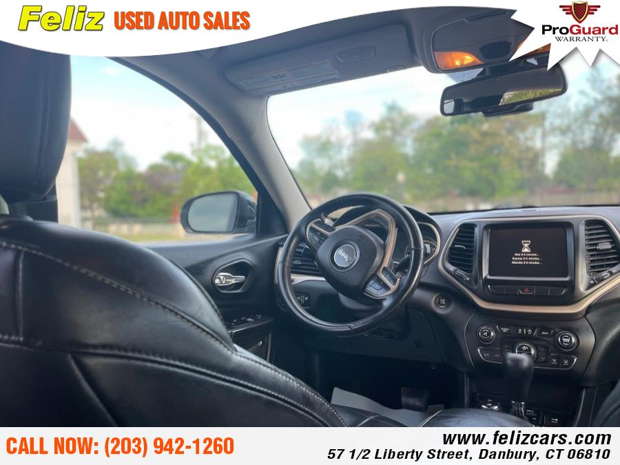 2015 Jeep Cherokee 4WD 4dr Limited, available for sale in Danbury, Connecticut | Feliz Used Auto Sales. Danbury, Connecticut 2015 Jeep Cherokee 4WD 4dr Limited, available for sale in Danbury, Connecticut | Feliz Used Auto Sales. Danbury, Connecticut