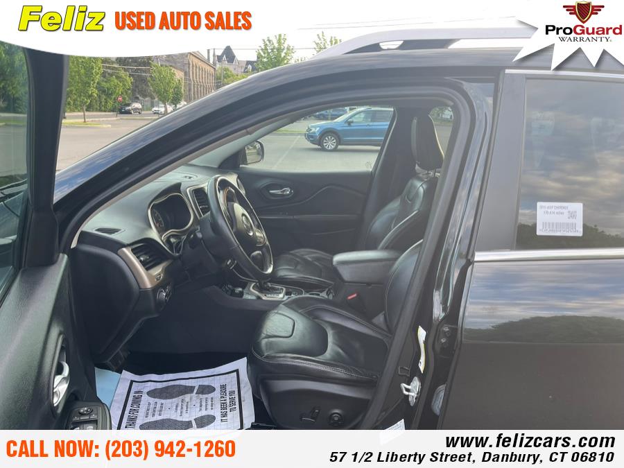 2015 Jeep Cherokee 4WD 4dr Limited, available for sale in Danbury, Connecticut | Feliz Used Auto Sales. Danbury, Connecticut 2015 Jeep Cherokee 4WD 4dr Limited, available for sale in Danbury, Connecticut | Feliz Used Auto Sales. Danbury, Connecticut