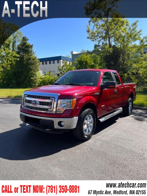 2013 Ford F-150 4WD SuperCab 145" XLT, available for sale in Medford, Massachusetts | A-Tech. Medford, Massachusetts