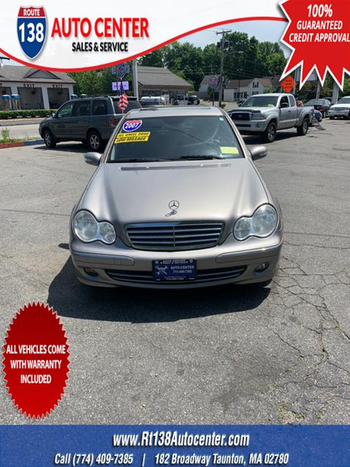 2007 Mercedes-Benz C-Class 4dr Sdn 3.0L Luxury 4MATIC, available for sale in Taunton, Massachusetts | Rt 138 Auto Center Inc . Taunton, Massachusetts