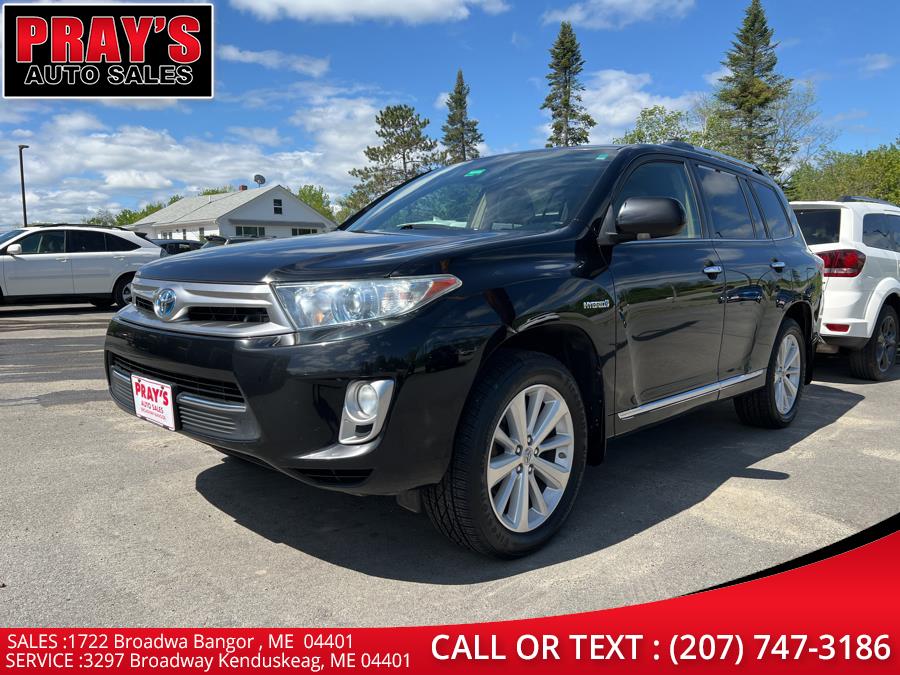 2011 Toyota Highlander Hybrid 4WD 4dr Limited (Natl), available for sale in Bangor , Maine | Pray's Auto Sales . Bangor , Maine