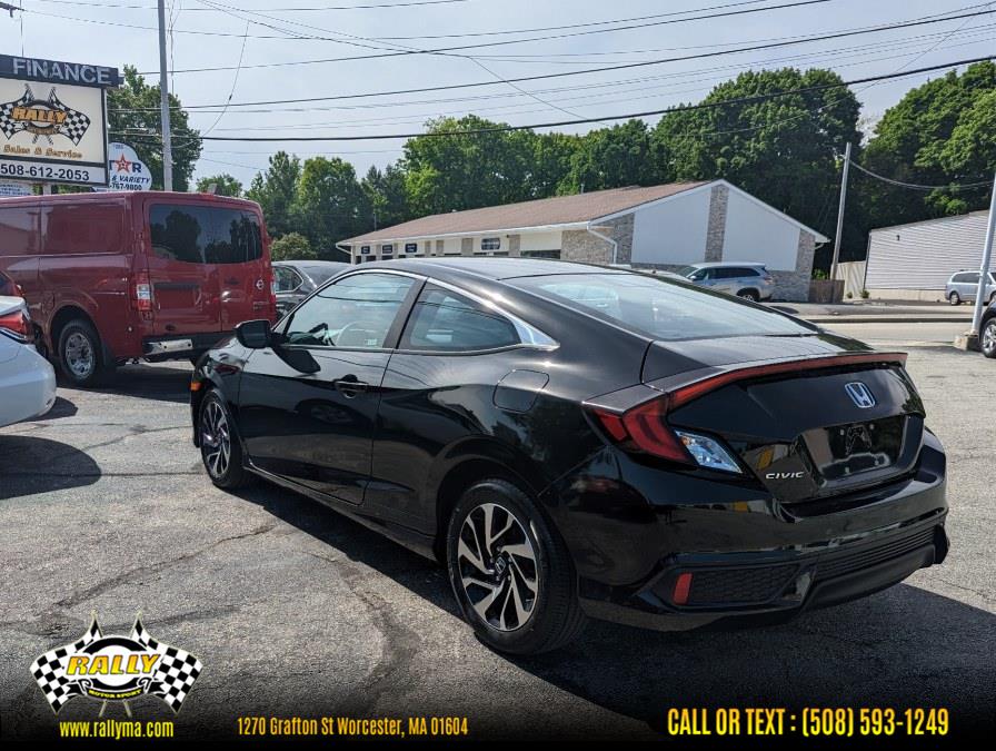 2018 Honda Civic Coupe LX CVT, available for sale in Worcester, Massachusetts | Rally Motor Sports. Worcester, Massachusetts 2018 Honda Civic Coupe LX CVT, available for sale in Worcester, Massachusetts | Rally Motor Sports. Worcester, Massachusetts