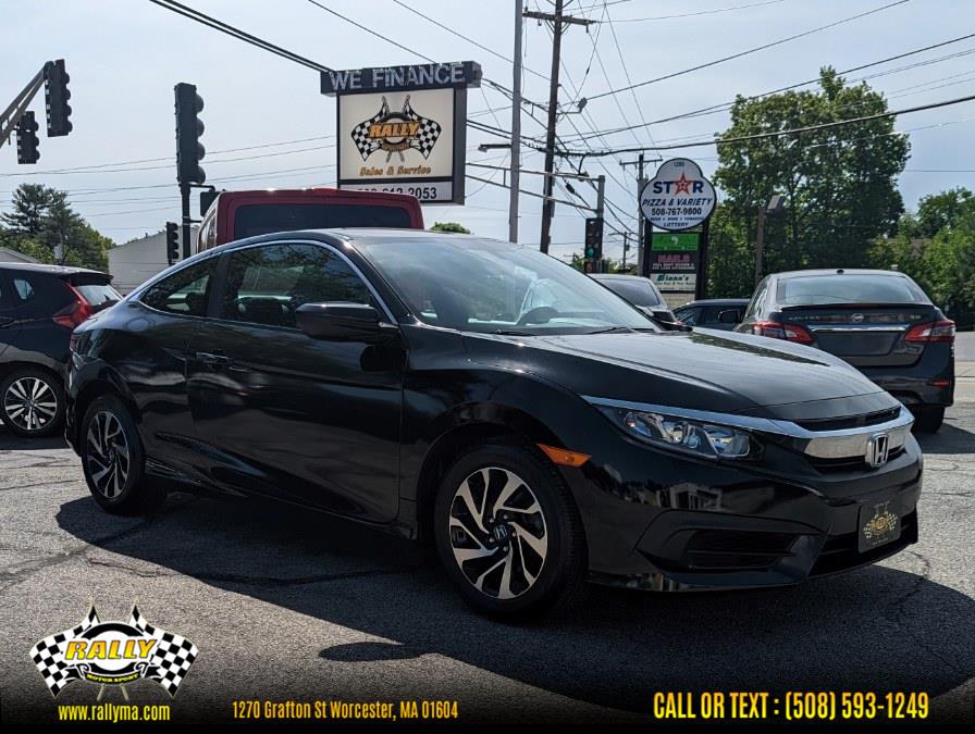 Used Honda Civic Coupe LX CVT 2018 | Rally Motor Sports. Worcester, Massachusetts