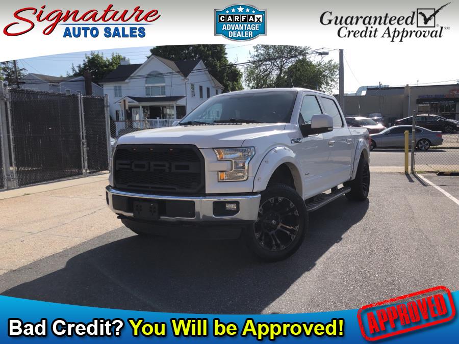 Used Ford F-150 4WD SuperCrew 145" Lariat 2016 | Signature Auto Sales. Franklin Square, New York Used Ford F-150 4WD SuperCrew 145" Lariat 2016 | Signature Auto Sales. Franklin Square, New York