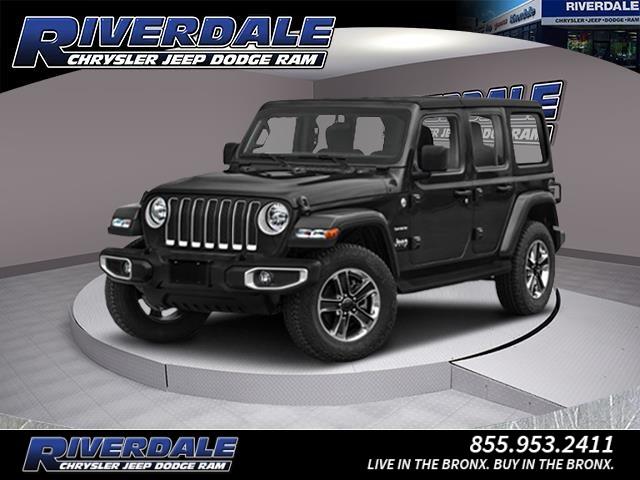 2022 Jeep Wrangler Unlimited Sahara, available for sale in Bronx, New York | Eastchester Motor Cars. Bronx, New York