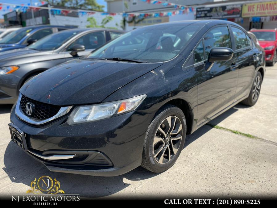 Used Honda Civic Sedan 4dr CVT EX 2015 | NJ Exotic Motors. Elizabeth, New Jersey Used Honda Civic Sedan 4dr CVT EX 2015 | NJ Exotic Motors. Elizabeth, New Jersey