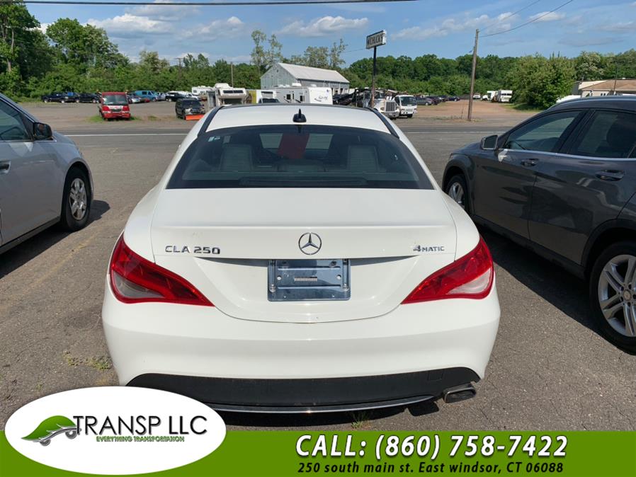 Used Mercedes-Benz CLA 4dr Sdn CLA 250 4MATIC 2016 | Trans P LLC. East Windsor, Connecticut Used Mercedes-Benz CLA 4dr Sdn CLA 250 4MATIC 2016 | Trans P LLC. East Windsor, Connecticut