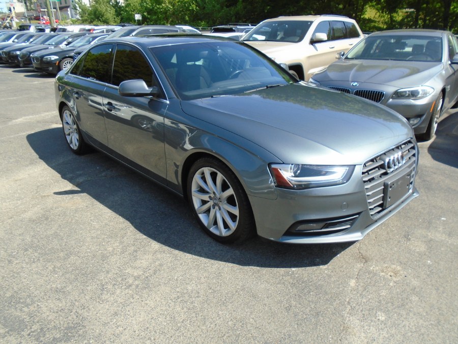 2013 Audi A4 4dr Sdn Auto quattro 2.0T Premium Plus, available for sale in Waterbury, Connecticut | Jim Juliani Motors. Waterbury, Connecticut