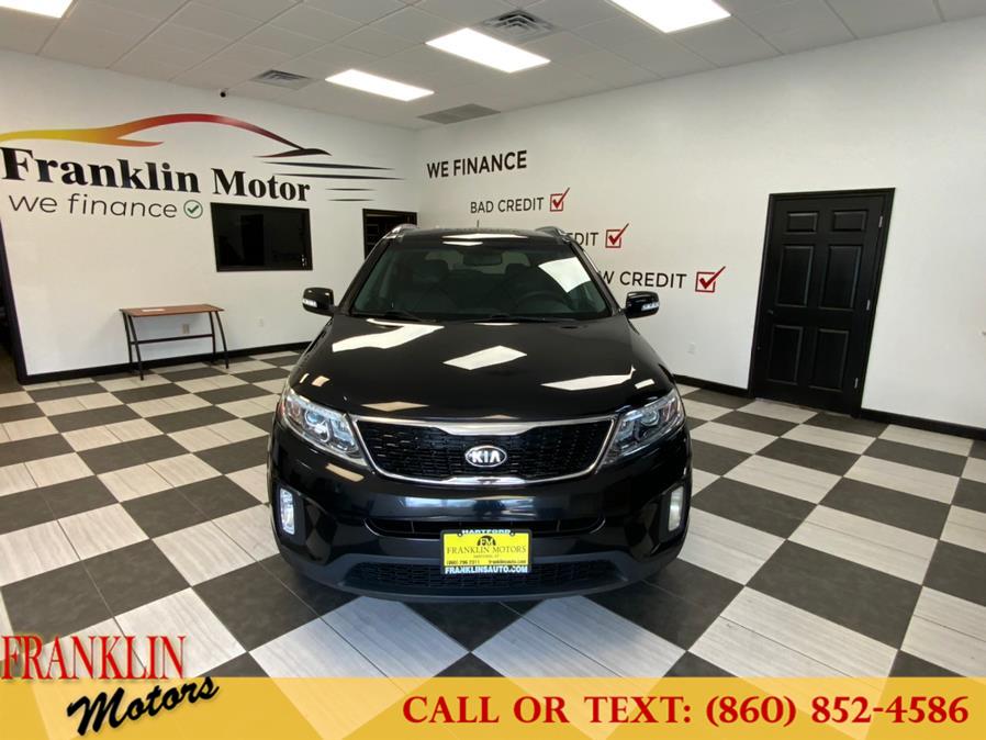 2014 Kia Sorento AWD 4dr V6 EX, available for sale in Hartford, Connecticut | Franklin Motors Auto Sales LLC. Hartford, Connecticut 2014 Kia Sorento AWD 4dr V6 EX, available for sale in Hartford, Connecticut | Franklin Motors Auto Sales LLC. Hartford, Connecticut