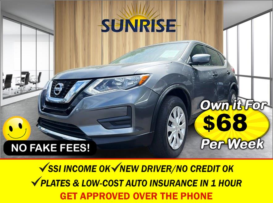 2017 Nissan Rogue AWD S. CLEAN CARFAX!!!, available for sale in Rosedale, New York | Sunrise Auto Sales. Rosedale, New York