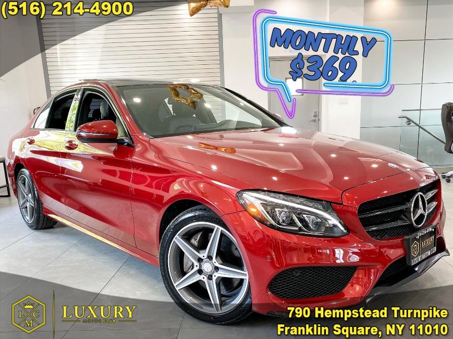 2016 Mercedes-Benz C-Class 4dr Sdn C300 4MATIC, available for sale in Franklin Square, New York | Luxury Motor Club. Franklin Square, New York