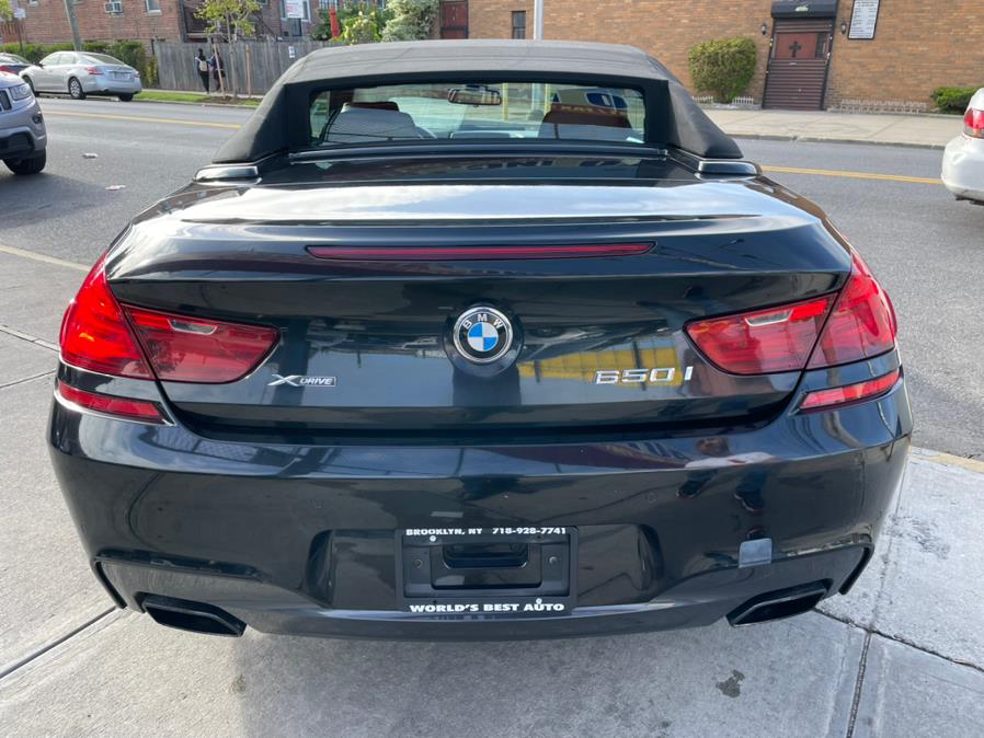 2015 BMW 6 Series 2dr Conv 650i xDrive AWD M-SPORT PCKGE, available for sale in Brooklyn, NY