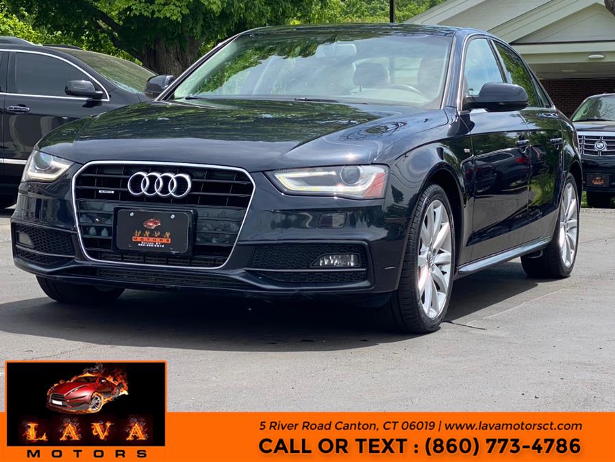 2014 Audi A4 4dr Sdn Man quattro 2.0T Premium, available for sale in Canton, Connecticut | Lava Motors. Canton, Connecticut