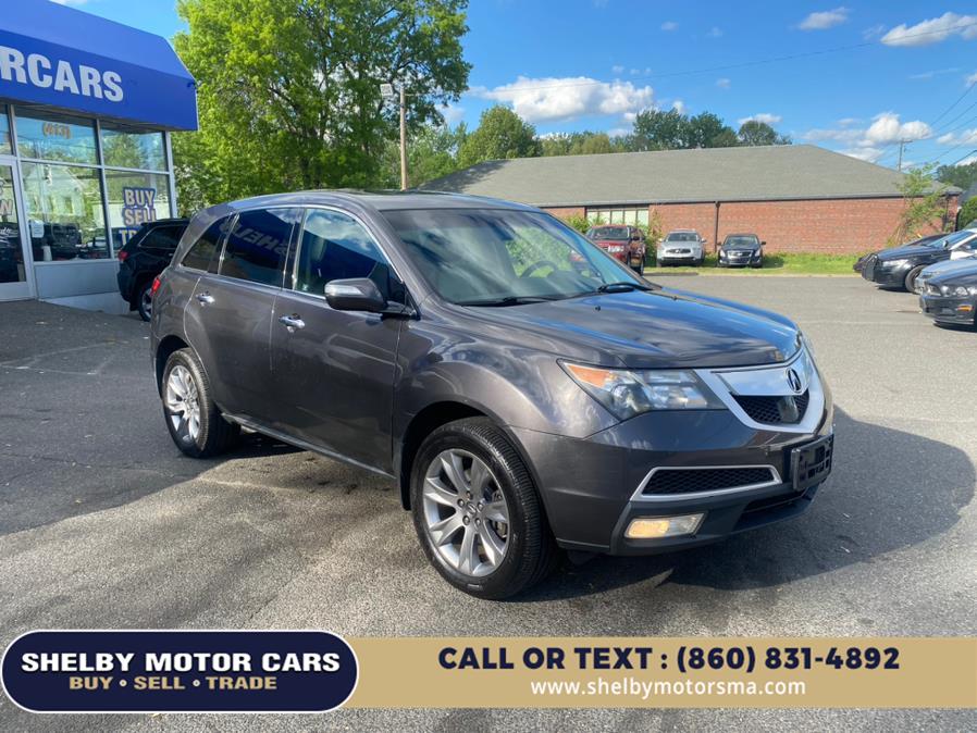 2011 Acura MDX AWD 4dr Advance Pkg, available for sale in Springfield, Massachusetts | Shelby Motor Cars. Springfield, Massachusetts 2011 Acura MDX AWD 4dr Advance Pkg, available for sale in Springfield, Massachusetts | Shelby Motor Cars. Springfield, Massachusetts
