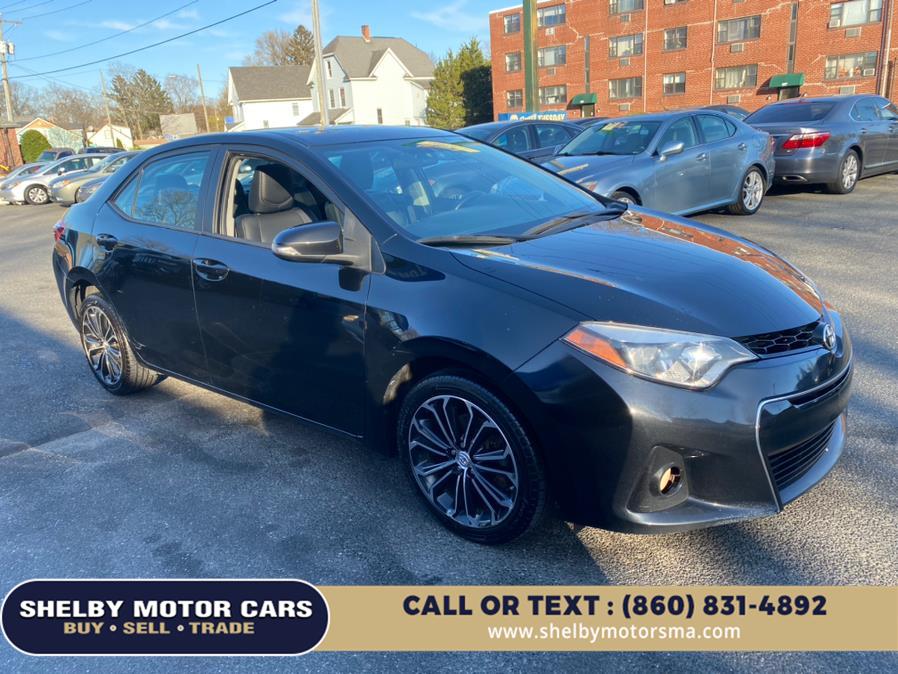 2014 Toyota Corolla 4dr Sdn CVT S Plus (Natl), available for sale in Springfield, Massachusetts | Shelby Motor Cars. Springfield, Massachusetts 2014 Toyota Corolla 4dr Sdn CVT S Plus (Natl), available for sale in Springfield, Massachusetts | Shelby Motor Cars. Springfield, Massachusetts