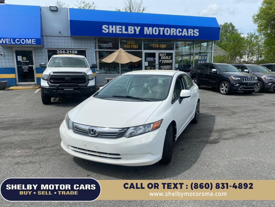 2012 Honda Civic Sdn 4dr Auto LX, available for sale in Springfield, Massachusetts | Shelby Motor Cars. Springfield, Massachusetts