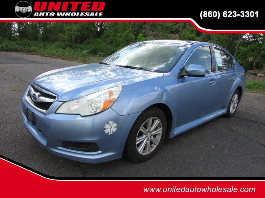 2010 Subaru Legacy 4dr Sdn H4 Man 2.5i Prem All-Wthr/Moon, available for sale in East Windsor, Connecticut | United Auto Sales of E Windsor, Inc. East Windsor, Connecticut