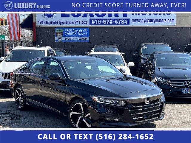 Used Honda Accord Sedan Sport 1.5T 2018 | NY Luxury Motors. Elmont, New York Used Honda Accord Sedan Sport 1.5T 2018 | NY Luxury Motors. Elmont, New York