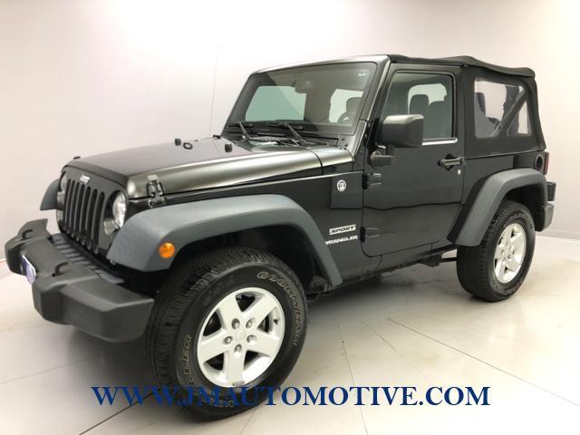 2016 Jeep Wrangler 4WD 2dr Sport, available for sale in Naugatuck, Connecticut | J&M Automotive Sls&Svc LLC. Naugatuck, Connecticut