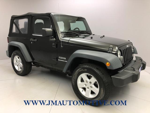 2016 Jeep Wrangler 4WD 2dr Sport, available for sale in Naugatuck, Connecticut | J&M Automotive Sls&Svc LLC. Naugatuck, Connecticut 2016 Jeep Wrangler 4WD 2dr Sport, available for sale in Naugatuck, Connecticut | J&M Automotive Sls&Svc LLC. Naugatuck, Connecticut