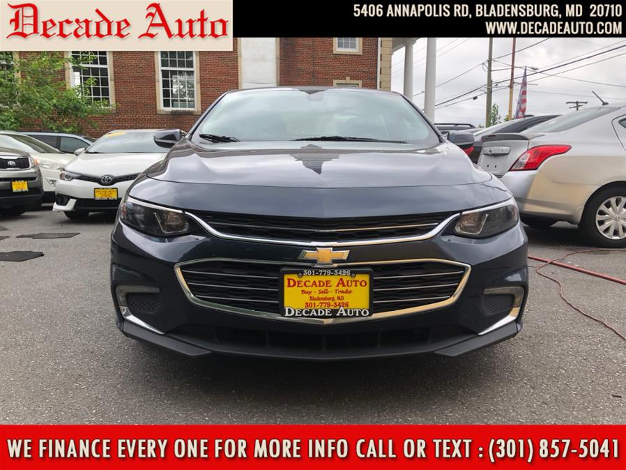 Used Chevrolet Malibu 4dr Sdn LT w/1LT 2016 | Decade Auto. Bladensburg, Maryland Used Chevrolet Malibu 4dr Sdn LT w/1LT 2016 | Decade Auto. Bladensburg, Maryland
