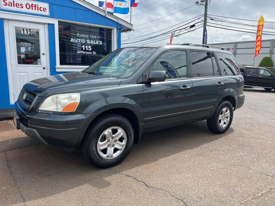 2003 Honda Pilot 4WD EX Auto w/Leather/DVD, available for sale in Stamford, Connecticut | Harbor View Auto Sales LLC. Stamford, Connecticut