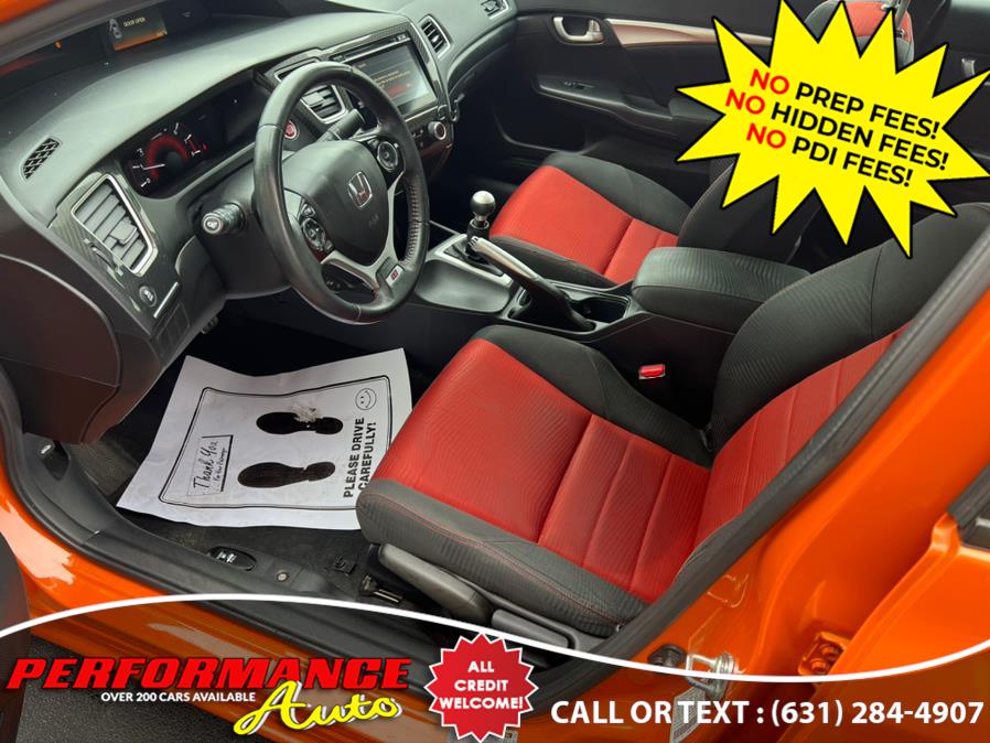 2014 Honda Civic Sedan 4dr Man Si, available for sale in Bohemia, New York | Performance Auto Inc. Bohemia, New York 2014 Honda Civic Sedan 4dr Man Si, available for sale in Bohemia, New York | Performance Auto Inc. Bohemia, New York
