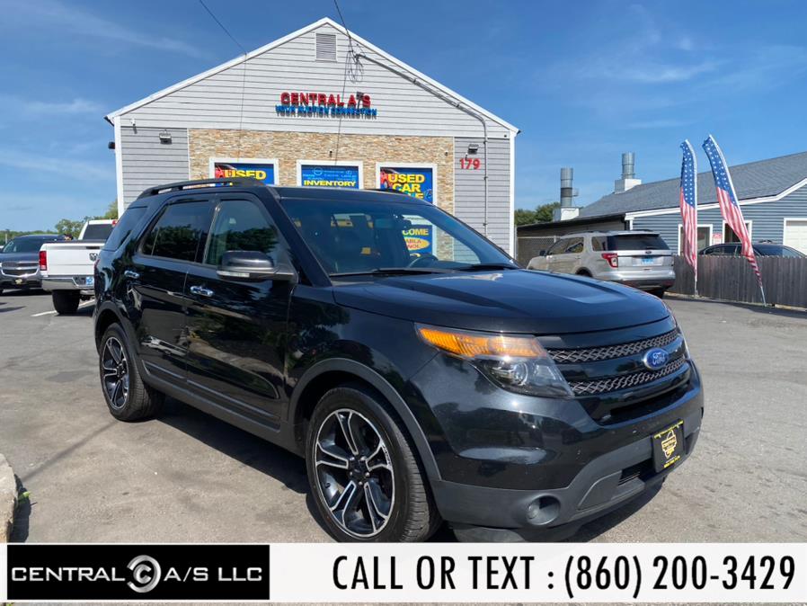 Used Ford Explorer 4WD 4dr Sport 2014 | Central A/S LLC. East Windsor, Connecticut
