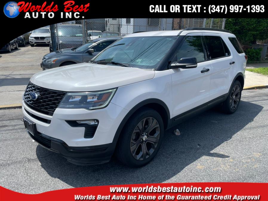 2018 Ford Explorer Sport 4WD, available for sale in Brooklyn, New York | Worlds Best Auto Inc. Brooklyn, New York