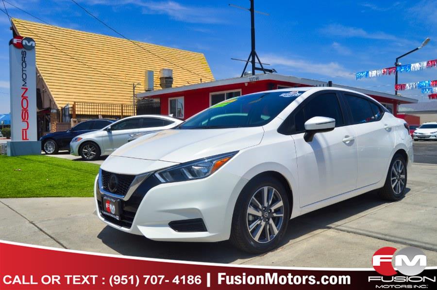 Used Nissan Versa SV CVT 2020 | Fusion Motors Inc. Moreno Valley, California