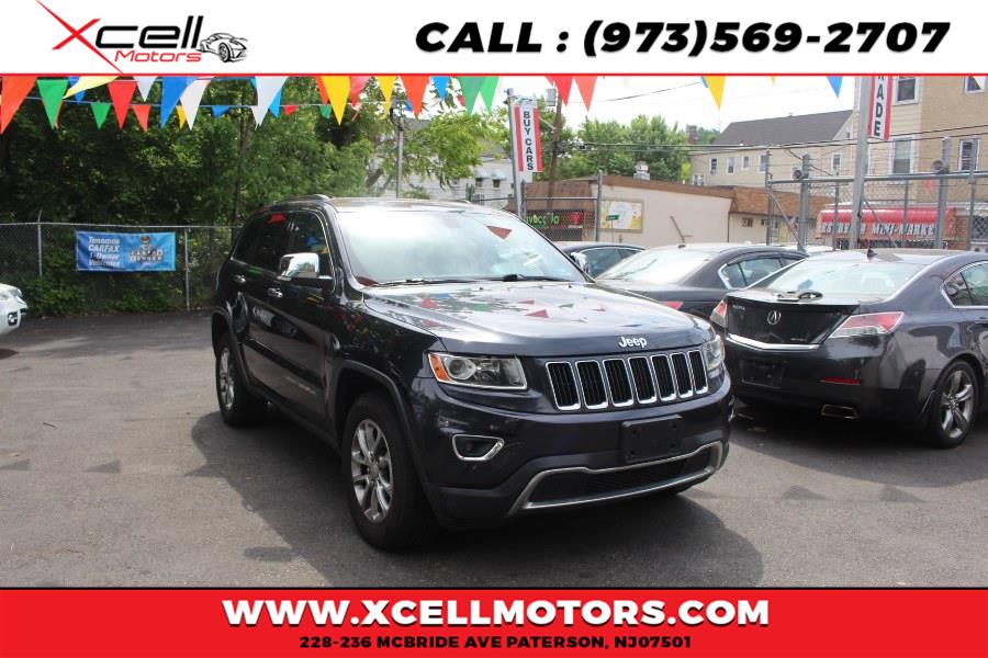 2014 Jeep Grand Cherokee Limited 4WD 4dr Limited, available for sale in Paterson, New Jersey | Xcell Motors LLC. Paterson, New Jersey