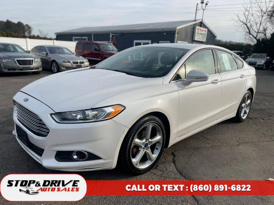 2014 Ford Fusion 4dr Sdn SE FWD, available for sale in East Windsor, Connecticut | Stop & Drive Auto Sales. East Windsor, Connecticut