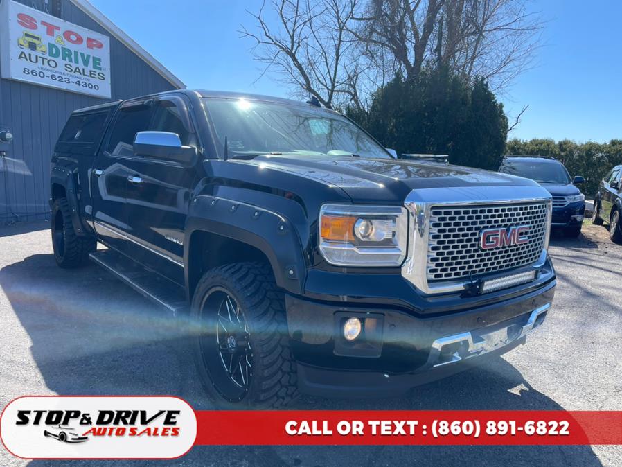 2015 GMC Sierra 1500 4WD Crew Cab 143.5" Denali, available for sale in East Windsor, Connecticut | Stop & Drive Auto Sales. East Windsor, Connecticut 2015 GMC Sierra 1500 4WD Crew Cab 143.5" Denali, available for sale in East Windsor, Connecticut | Stop & Drive Auto Sales. East Windsor, Connecticut
