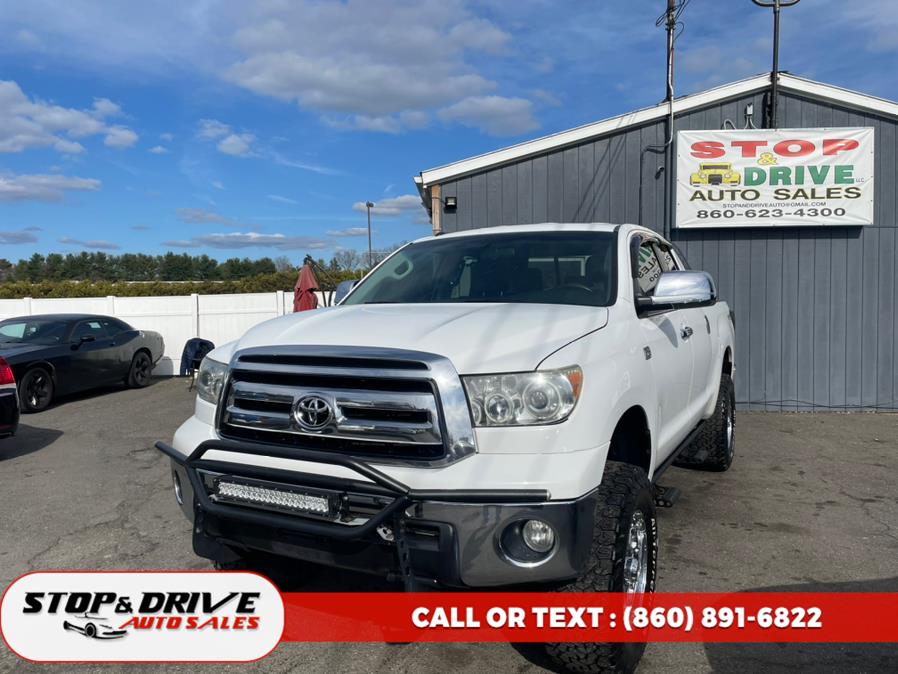 2010 Toyota Tundra 4WD Truck Dbl 4.6L V8 6-Spd AT, available for sale in East Windsor, Connecticut | Stop & Drive Auto Sales. East Windsor, Connecticut