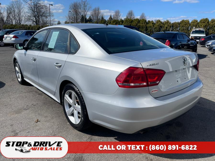 2013 Volkswagen Passat 4dr Sdn 2.5L Auto S PZEV, available for sale in East Windsor, Connecticut | Stop & Drive Auto Sales. East Windsor, Connecticut 2013 Volkswagen Passat 4dr Sdn 2.5L Auto S PZEV, available for sale in East Windsor, Connecticut | Stop & Drive Auto Sales. East Windsor, Connecticut