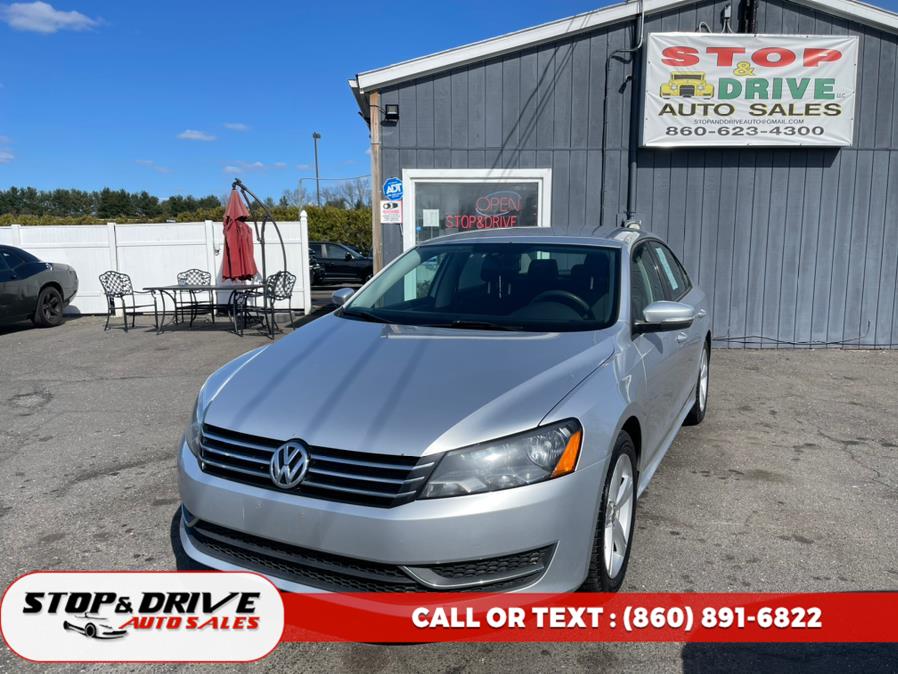 2013 Volkswagen Passat 4dr Sdn 2.5L Auto S PZEV, available for sale in East Windsor, Connecticut | Stop & Drive Auto Sales. East Windsor, Connecticut