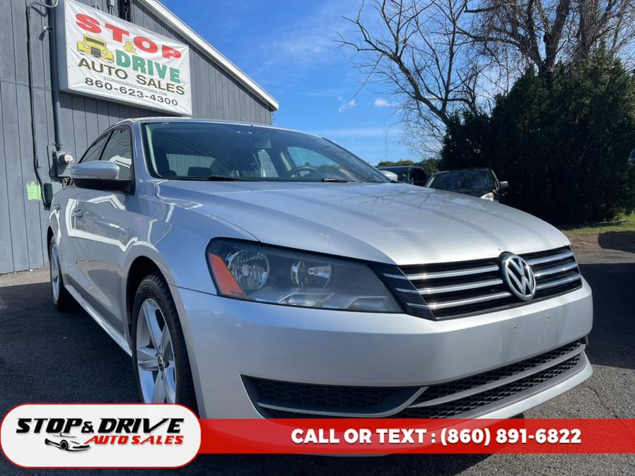 2013 Volkswagen Passat 4dr Sdn 2.5L Auto S PZEV, available for sale in East Windsor, Connecticut | Stop & Drive Auto Sales. East Windsor, Connecticut 2013 Volkswagen Passat 4dr Sdn 2.5L Auto S PZEV, available for sale in East Windsor, Connecticut | Stop & Drive Auto Sales. East Windsor, Connecticut