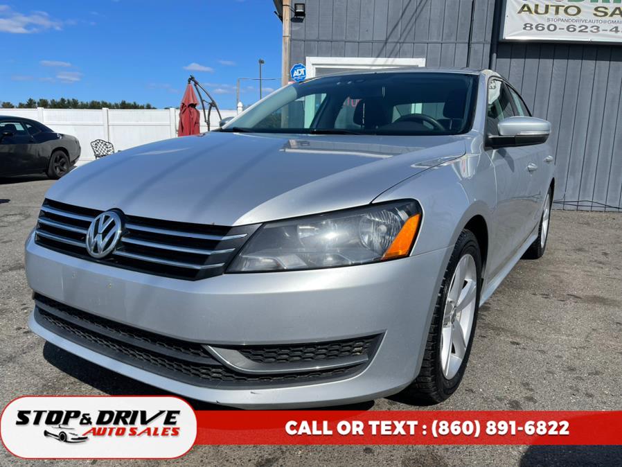 2013 Volkswagen Passat 4dr Sdn 2.5L Auto S PZEV, available for sale in East Windsor, Connecticut | Stop & Drive Auto Sales. East Windsor, Connecticut 2013 Volkswagen Passat 4dr Sdn 2.5L Auto S PZEV, available for sale in East Windsor, Connecticut | Stop & Drive Auto Sales. East Windsor, Connecticut