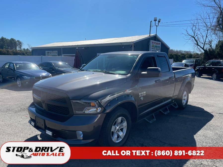 2018 Ram 1500 Tradesman 4x4 Quad Cab 6''4" Box, available for sale in East Windsor, Connecticut | Stop & Drive Auto Sales. East Windsor, Connecticut