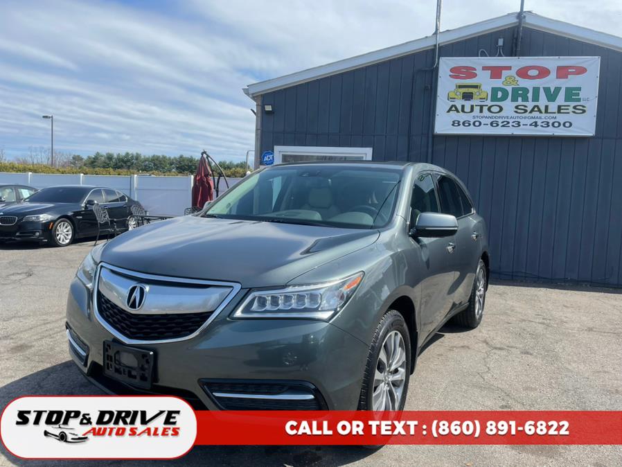 2014 Acura MDX SH-AWD 4dr Tech Pkg, available for sale in East Windsor, Connecticut | Stop & Drive Auto Sales. East Windsor, Connecticut